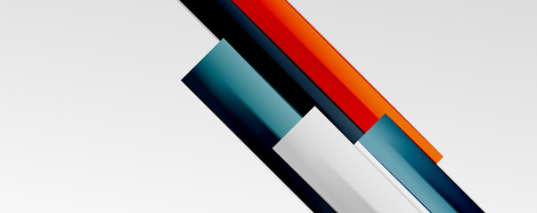 Color abstract lines trendy geometric background for business or technology presentation, internet poster or web brochure cover, wallpaper