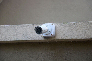 image of closed-circuit television installed on wall © ARPIT