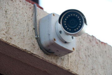 image of closed-circuit television installed on wall © ARPIT