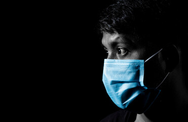 Wear nose mask