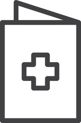 Fototapeta premium Healthcare and Medicine Line Icons. Editable Stroke. For Mobile and Web.