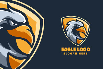 Eagle Mascot Logo Template