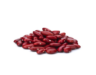 red beans isolated on white background