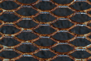 abstract background of rusty lattice