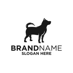 Dog Logo Design Template Inspiration, Vector Illustration, Modern, Minimalist.
