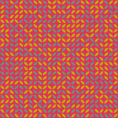 Abstract Geometric Pattern generative computational art illustration