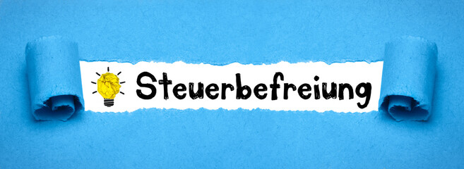 Steuerbefreiung 