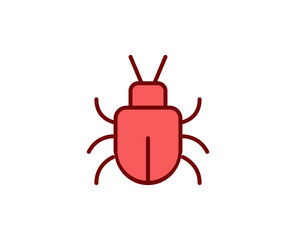 Virus premium line icon. Simple high quality pictogram. Modern outline style icons. Stroke vector illustration on a white background. 