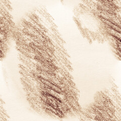 Animal Pattern Seamless. Tiger Fabric Wild