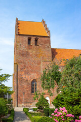 Fototapeta premium Borre kirke (Church) Møn Region Sjælland (Region Zealand) Denmark