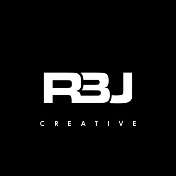 RBJ Letter Initial Logo Design Template Vector Illustration