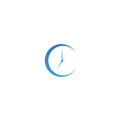 Colored icon clock, alarm clock. Vector illustration eps 10