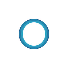 Colored logo icon, circle. Vector illustration eps 10