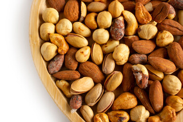 Freshly Roasted Mixed Nuts Plate