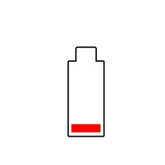  Bettery Charging Icon illustration flat design style