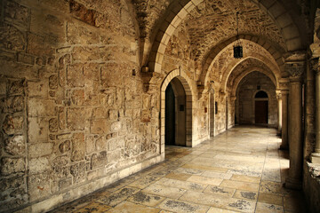 Fototapeta premium Franciscan Monastery of Saint Catherine in Bethlehem