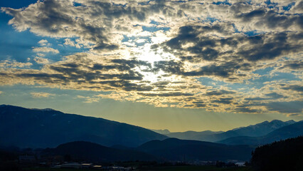 Fototapeta premium Wolken