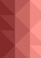 Abstract color Low-Polygones Generative Art background illustration