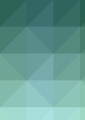 Abstract color Low-Polygones Generative Art background illustration