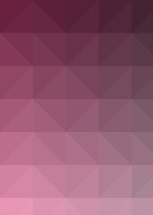 Obraz premium Abstract color Low-Polygones Generative Art background illustration
