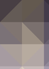 Fototapeta premium Abstract color Low-Polygones Generative Art background illustration