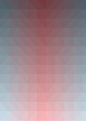 Obraz premium Abstract color Low-Polygones Generative Art background illustration