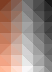 Obraz premium Abstract color Low-Polygones Generative Art background illustration