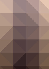 Fototapeta premium Abstract color Low-Polygones Generative Art background illustration