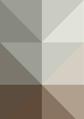 Obraz premium Abstract color Low-Polygones Generative Art background illustration