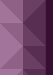 Abstract color Low-Polygones Generative Art background illustration