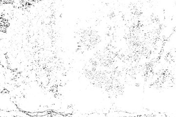 Vector texture dust overlay  creat grunge effect. Black and white abstract background.