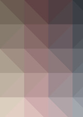 Fototapeta premium Abstract color Low-Polygones Generative Art background illustration