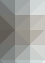 Fototapeta premium Abstract color Low-Polygones Generative Art background illustration