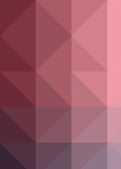 Abstract color Low-Polygones Generative Art background illustration