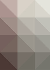 Abstract color Low-Polygones Generative Art background illustration