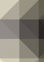 Fototapeta premium Abstract color Low-Polygones Generative Art background illustration