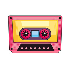 retro music cassette