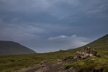 Fototapeta na wymiar Die Färöerinseln im Nordatlantik