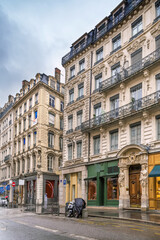 Fototapeta premium Street in Lyon, France
