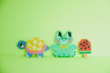 アイロンビーズ 動物