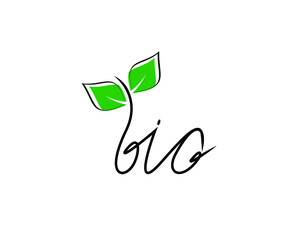 Ecology symbol isolated on a white background