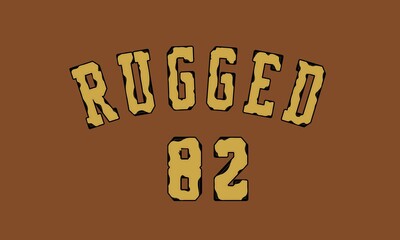 Rugged college league grunge vintage vector  applique embroidery patches-8