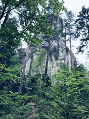 Skalne miasto - Adrspach, Czechy