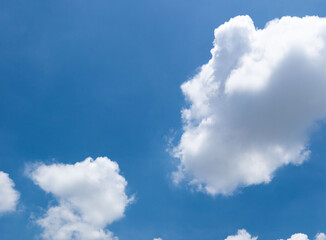 blue sky with clouds