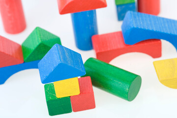 Bunte Bauklötze