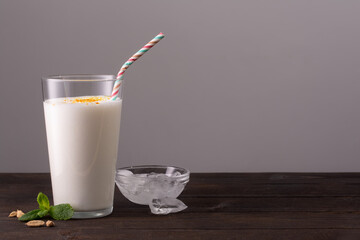 Lassi is a popular traditional dahi, yogurt based cold drink