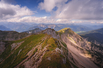 Naklejka premium Landscape at the Achensee lake in Austria.