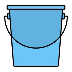  Vector Bucket Outline Icon Design