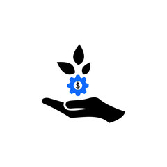 Business start up icon vector