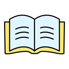  Vector Book Outline Icon Design